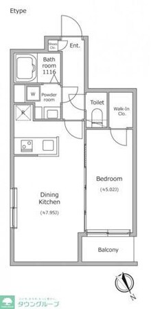 ラクラス四谷三丁目の物件間取画像